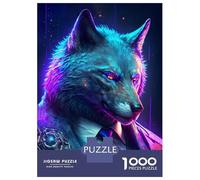 Jigsaw Puzzle for Adults 1000 Pieces Boss Wolf In Suit Teenager Puzzles Fun Games Staycation Kill Time for Is Ideal As A Gift 70x50cm/1000pcs