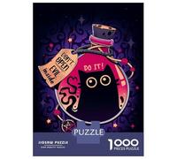 Jigsaw Puzzle for Adults 1000 Pieces Bottled Menace Puzzle for Adults Family Game Improve Memory Parent-child Interaction 70x50cm/1000pcs
