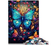 Jigsaw Puzzle for Adults 1000 Pieces butterfly Brain Teaser Puzzle 26x38cm deal as gifts for the whole family for teenager Age 14+