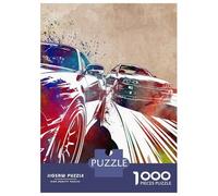Jigsaw Puzzle for Adults 1000 Pieces Car Racing Sport Art Teenager Puzzles Fun Games Staycation Kill Time for Is Ideal As A Gift 70x50cm/1000pcs
