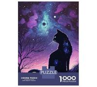 Jigsaw Puzzle for Adults 1000 Pieces Cat Art Series Style 4 Puzzle for Adults Relaxing Games For Family Fun Difficult And Challenge 70x50cm/1000pcs