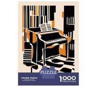 Jigsaw Puzzle for Adults 1000 Pieces, Cavalcade of Jazz 1948 Artwork, Mindfulness Activity, Winter Indoor Entertainment, Premium Puzzle Pieces, 38x26cm/1000pcs