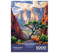 Jigsaw Puzzle for Adults 1000 Pieces, Cederberg Area, South Africa Artwork, Stress Relief Activity, Winter Indoor Entertainment, Durable Puzzle Pieces, 52x38cm/1000pcs