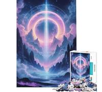 Jigsaw Puzzle for Adults 1000 Pieces Celestial Convergence Educational Game Learning Educational Toys Great Gifts And Toys for The Whole Family (Size 38x26cm)