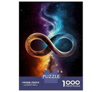 Jigsaw Puzzle for Adults 1000 Pieces Celestial Infinity Symbol Puzzle for Adults Family Game Improve Memory Parent-child Interaction 38x26cm/1000pcs