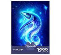 Jigsaw Puzzle for Adults 1000 Pieces Celestial Leviathan Puzzle for Adults Relaxing Games For Family Fun Difficult And Challenge 52x38cm/1000pcs
