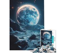 Jigsaw Puzzle for Adults 1000 Pieces Celestial Wilderness Educational Game Learning Educational Toys Great Gifts And Toys for The Whole Family (Size 38x26cm)