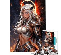 Jigsaw Puzzle for Adults 1000 Pieces Champion of The Divine Jigsaw for Adults Hands-on Game Precision Cutting Birthday And Unique Gifts (Size 38x26cm)