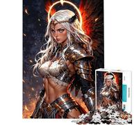 Jigsaw Puzzle for Adults 1000 Pieces Champion of The Divine Jigsaw Hands-on Game A Work of Art Unique Gifts for Birthday And Christmas (Size 50x75cm)