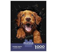 Jigsaw Puzzle for Adults 1000 Pieces Chesapeake Bay Retriever Teenager Puzzles DIY Toys Precision Cutting Difficult And Challenge 38x26cm/1000pcs
