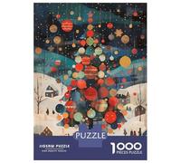 Jigsaw Puzzle for Adults 1000 Pieces Christmas07 Teenager Puzzles Fun Games Staycation Kill Time for Is Ideal As A Gift 52x38cm/1000pcs