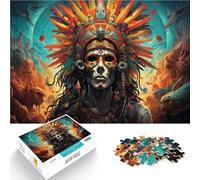Jigsaw Puzzle for Adults 1000 Pieces colorful indians Educational Games Home Decoration Puzzle 26x38cm with Matching Poster and Trivia Sheet