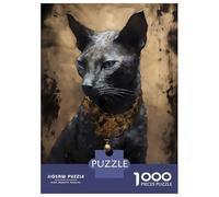 Jigsaw Puzzle for Adults 1000 Pieces Cornish Rex Cat Mythos Adult Jigsaw Puzzle Relaxing Games Wall Decoration for Is Ideal As A Gift 70x50cm/1000pcs