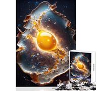 Jigsaw Puzzle for Adults 1000 Pieces Cosmic Egg Toy Wall Decor Gift Birthday Practical Game with Fully Interlocking Randomly Shaped Pieces size 38x26cm