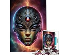 Jigsaw Puzzle for Adults 1000 Pieces Cosmic Oracle Art Puzzle for Adults Brain Teaser Game But Fun And Humorous Parent-child Interaction (Size 38x26cm)