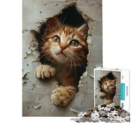 Jigsaw Puzzle for Adults 1000 Pieces Curiositys Glimpse Fun at Home Activities, Improve Memory Relax Games for Ages 14 And over (38x52cm)