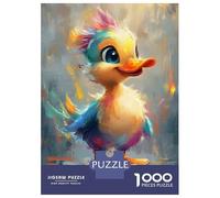 Jigsaw Puzzle for Adults 1000 Pieces Cute Duckling Painting Jigsaws for Adults Toy Wall Decor Improve Memory for Is Ideal As A Gift 70x50cm/1000pcs
