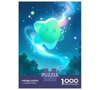Jigsaw Puzzle for Adults 1000 Pieces Cute Star in Polar Lights Adult Jigsaw Puzzle Hands-on Game Pattern Assembly Unique Gifts for Birthday And Christmas 70x50cm/1000pcs