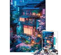 Jigsaw Puzzle for Adults 1000 Pieces Cyberpunk Back Alley Puzzle for Adults Relax Games Birthday Present Birthday And Unique Gifts (Size 38x26cm)