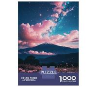 Jigsaw Puzzle for Adults 1000 Pieces Cyberscapes Bloom Jigsaw Puzzle Relaxing Games Difficult Challenge Unique Gifts for Birthday And Christmas 38x26cm/1000pcs