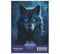Jigsaw Puzzle for Adults 1000 Pieces Dark Wood Collection Wolf Jigsaw Puzzle Brain Teaser Game For Family Fun Parent-child Interaction 70x50cm/1000pcs