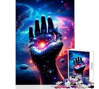 Jigsaw Puzzle for Adults 1000 Pieces Divine Hand DIY Toys Funny Gift Educational Game Improving Love between Couples Size 38x52cm