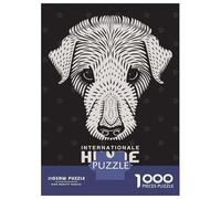 Jigsaw Puzzle for Adults 1000 Pieces Dog Show Poster Bern 1949 Jigsaw Puzzle Brain Teaser Game For Family Fun Parent-child Interaction 70x50cm/1000pcs