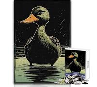 Jigsaw Puzzle for Adults 1000 Pieces Doomsday Duck Peaceful And Satisfying Pastime Perfect Interlock Precision Cut Toy Size 50x75cm