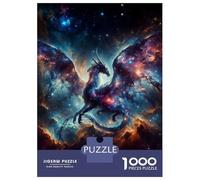 Jigsaw Puzzle for Adults 1000 Pieces Dragon Constellation Art Teenager Puzzles Fun Games Staycation Kill Time for Is Ideal As A Gift 52x38cm/1000pcs
