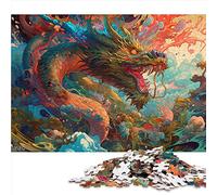 Jigsaw Puzzle for Adults 1000 Pieces Dragon jigsaw puzzles for adults Wood Jigsaw Jigsaw Puzzles for Adults Gifts (Size 50x75cm)