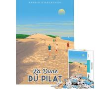 Jigsaw Puzzle for Adults 1000 Pieces Dune Du Pilat Arcachon Educational Games Toys Educational Games Great Gifts And Toys A Work of Art (Size 38x26cm)
