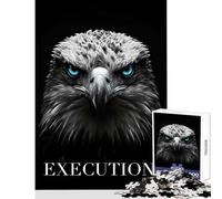 Jigsaw Puzzle for Adults 1000 Pieces Eagle Execution Jigsaw for Teenagers Precision Cutting Every Piece Is Unique - Stress Reduction Gifts (38x52cm)