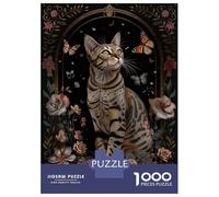 Jigsaw Puzzle for Adults 1000 Pieces Egyptian Mau Jigsaw for Adults Relax Games Hand Speed Race Difficult And Challenge 70x50cm/1000pcs