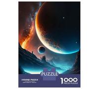 Jigsaw Puzzle for Adults 1000 Pieces Eternity Planet Teenager Puzzles Fun Games Staycation Kill Time for Is Ideal As A Gift 52x38cm/1000pcs