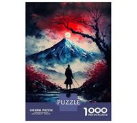 Jigsaw Puzzle for Adults 1000 Pieces Evening Mist in Asia Jigsaw Puzzle Brain Teaser Game Stress Reliever Birthday And Unique Gifts 52x38cm/1000pcs