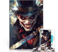 Jigsaw Puzzle for Adults 1000 Pieces Evil killer Made of cardboard，for ages 14 and over Educational Learning Toys Family Games Gift for birthdays。size：26x38cm/10.24x14.96inch