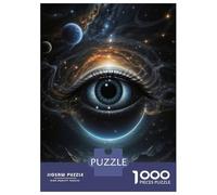 Jigsaw Puzzle for Adults 1000 Pieces Eye of The Universe Jigsaw Puzzle Brain Teaser Game Stress Reliever Birthday And Unique Gifts 70x50cm/1000pcs