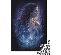 Jigsaw Puzzle for Adults 1000 Pieces Fantasy Artwork Woman Adult Jigsaw Puzzle Hands-on Game Pattern Assembly Unique Gifts for Birthday And Christmas 52x38cm/1000pcs