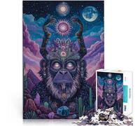 Jigsaw Puzzle for Adults 1000 Pieces Fantasy Monkey Art Lernspiele Heimdekoration Geburtstagsgeschenk, Geschenke, Wandkunst50x70cm