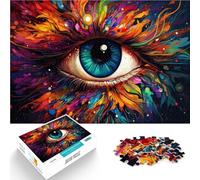 Jigsaw Puzzle for Adults 1000 Pieces Fantasy Phoenix Eyes for Puzzle Gifts 26x38cm Unique Home Decor and Gifts for ages 14+