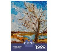 Jigsaw Puzzle for Adults 1000 Pieces First Winter Day Jigsaw for Adults Relax Games Hand Speed Race Difficult And Challenge 52x38cm/1000pcs
