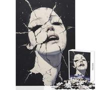 Jigsaw Puzzle for Adults 1000 Pieces Fractured Elegy DIY Toys Funny Gift Educational Game Improving Love between Couples Size 38x26cm