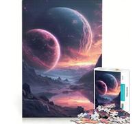 Jigsaw Puzzle for Adults 1000 Pieces Galaxy Outer Space, Relaxing Games, Train Your Brain And Hands, Unique Birthday And Gifts 50x75cm