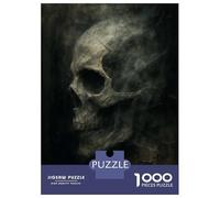 Jigsaw Puzzle for Adults 1000 Pieces Gothic Dark Skull Art Adult Jigsaw Puzzle Relaxing Games Wall Decoration for Is Ideal As A Gift 70x50cm/1000pcs