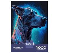 Jigsaw Puzzle for Adults 1000 Pieces Great Dane Dog Jigsaw Puzzle Relaxing Games Difficult Challenge Unique Gifts for Birthday And Christmas 70x50cm/1000pcs