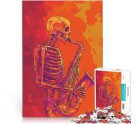 Jigsaw Puzzle for Adults 1000 Pieces Jazz Lover Beyond Life Art Stressabbau Einzigartige Geburtstags- und Geschenkideen38x26cm