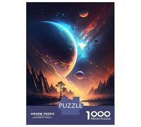 Jigsaw Puzzle for Adults 1000 Pieces Lake Of Planet Landscape Jigsaw Puzzle Brain Teaser Game Stress Reliever Birthday And Unique Gifts 52x38cm/1000pcs