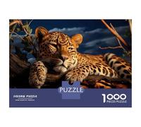 Jigsaw Puzzle for Adults 1000 Pieces Leopard in The Wild Jigsaw Puzzle Relaxing Games Wall Decoration Difficult And Challenge 70x50cm/1000pcs