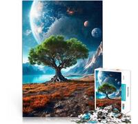 Jigsaw Puzzle for Adults 1000 Pieces Life on Mars Spielzeug für die ganze Familie Tolles Geschenk für Spiele75x50cm