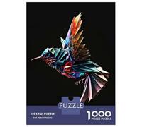 Jigsaw Puzzle for Adults 1000 Pieces Low Poly Birds Puzzles for Adults Relax Games Pattern Assembly for Is Ideal As A Gift 38x26cm/1000pcs